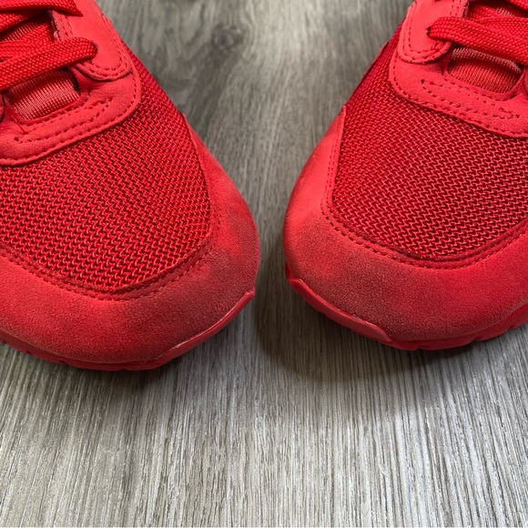 Nike Air Max 1 Premium Tonal Red Pack Mens Size 8.5 / Womens 10 Rare 875844-600 - Picture 9 of 9